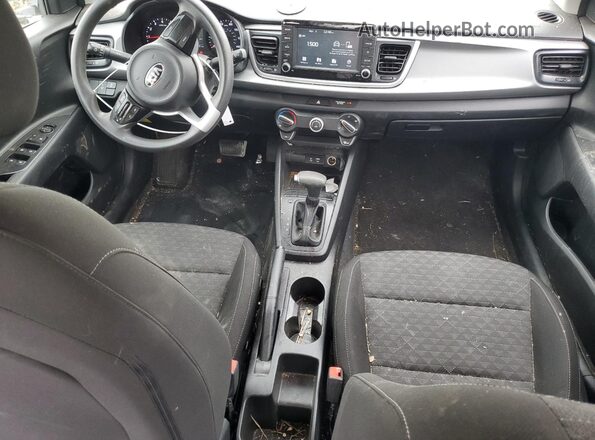 3KPA24AD4LE282744 2020 KIA RIO Silver Vista del salpicadero