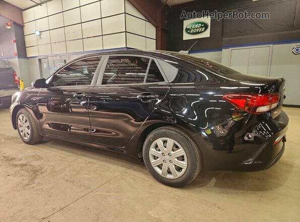 3KPA24AD4ME400793 2021 KIA RIO Черный Задняя левая четверть