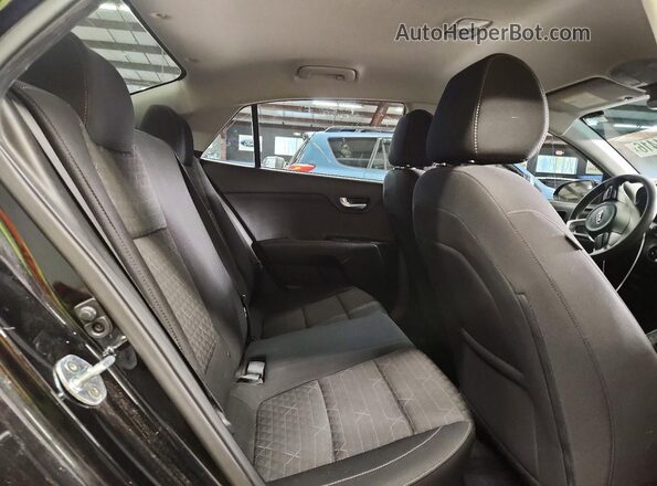 3KPA24AD4ME400793 2021 KIA RIO Черный Вид задних сидений