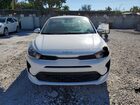2022 Kia Rio Lx White vin: 3KPA24AD4NE471316
