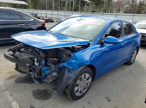 3KPA24AD4PE618706 2023 KIA RIO Blue Front left