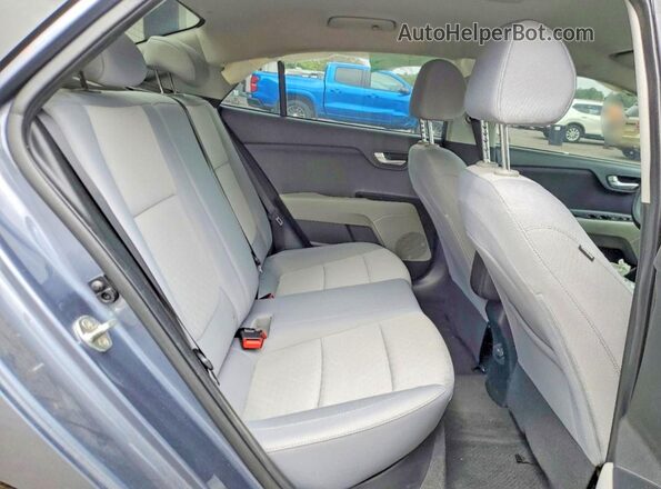 3KPA24AD5LE298936 2020 KIA RIO Серый Вид задних сидений