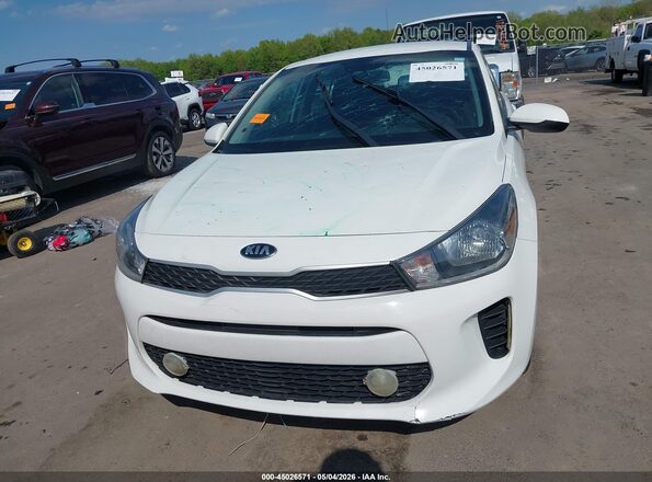 3KPA24AD5LE340859 2020 KIA RIO Белый Вид щитка приборов