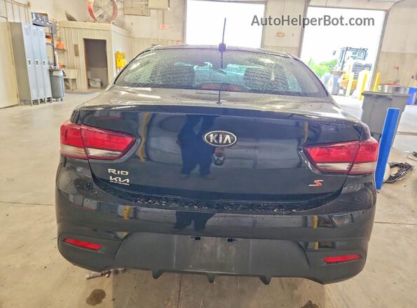 3KPA24AD5LE344314 2020 KIA RIO Black Widok z tyłu
