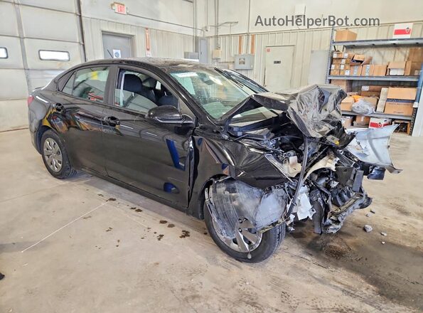 3KPA24AD5LE344314 2020 KIA RIO Black Przód prawy