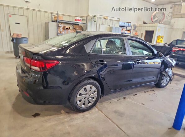 3KPA24AD5LE344314 2020 KIA RIO Black Tył prawy