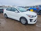 2021 Kia Rio S White vin: 3KPA24AD5ME370932