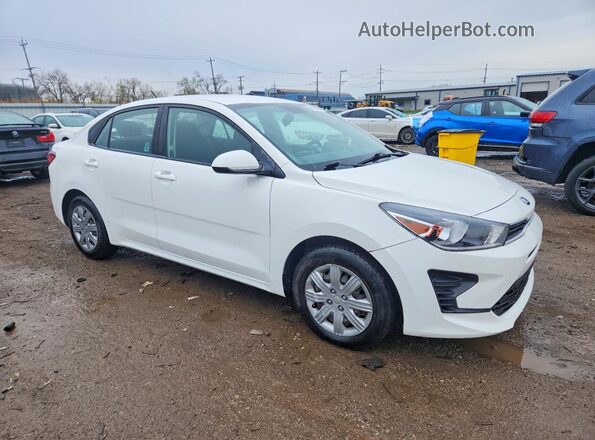 3KPA24AD5ME370932 2021 KIA RIO White წინა მარჯვენა