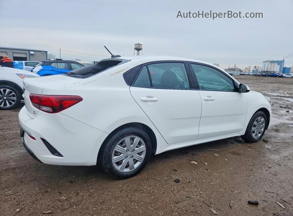 3KPA24AD5ME370932 2021 KIA RIO White უკანა მარჯვენა