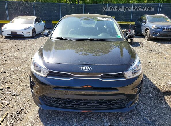 3KPA24AD5ME397662 2021 KIA RIO Black Widok z przodu