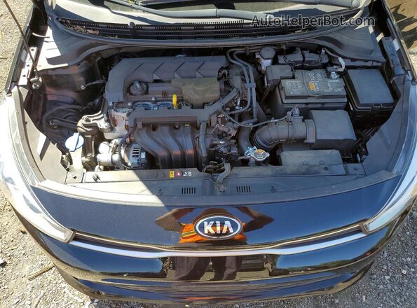 3KPA24AD5ME397662 2021 KIA RIO Black Widok wnętrza z tyłu
