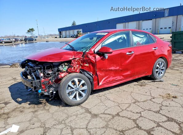 3KPA24AD5PE574070 2023 KIA RIO Red Передня ліва чверть