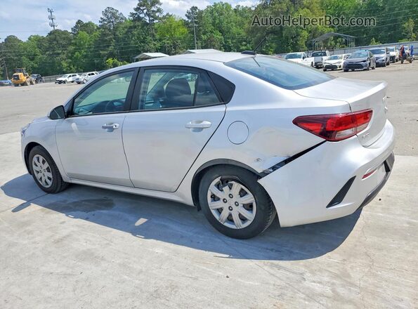 3KPA24AD6NE437703 2022 KIA RIO Серебряный Задняя левая четверть