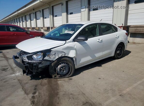 3KPA24AD6NE478963 2022 KIA RIO White Front left