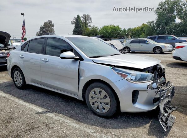 3KPA24AD7LE312304 2020 KIA RIO Серебряный Передняя правая четверть