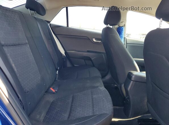 3KPA24AD7LE359946 2020 KIA RIO Синий Вид задних сидений