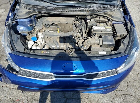 3KPA24AD7LE359946 2020 KIA RIO Синий Вид задней части салона