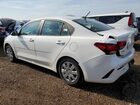 2022 Kia Rio Lx White vin: 3KPA24AD7NE433773