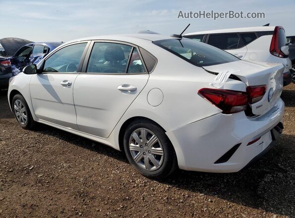 3KPA24AD7NE433773 2022 KIA RIO White Tył lewy