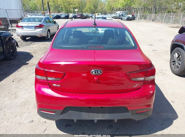 3KPA24AD8LE279085 2020 KIA RIO Красный 