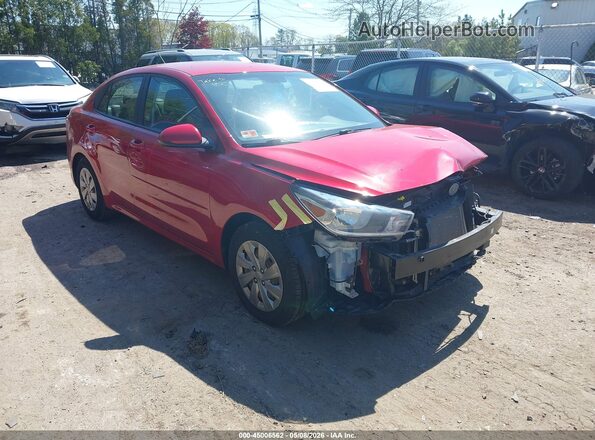 3KPA24AD8LE279085 2020 KIA RIO Красный Передняя правая четверть