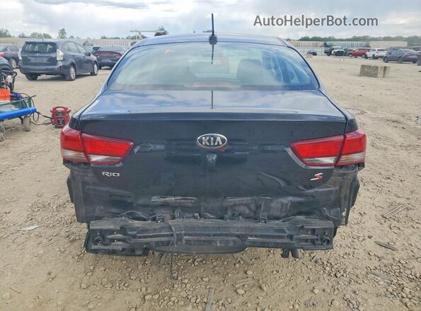 3KPA24AD8LE335591 2020 KIA RIO Черный Вид сзади