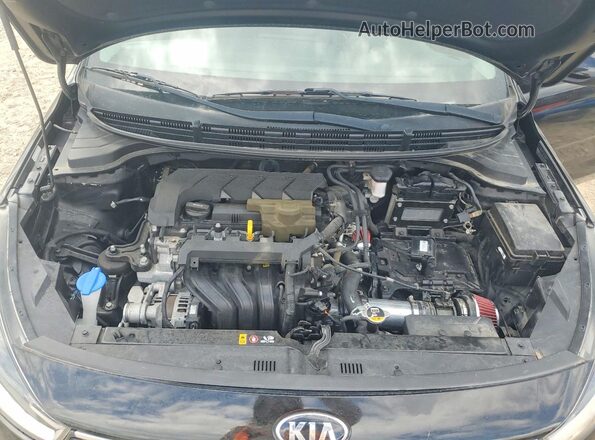 3KPA24AD8LE335591 2020 KIA RIO Черный Вид задней части салона