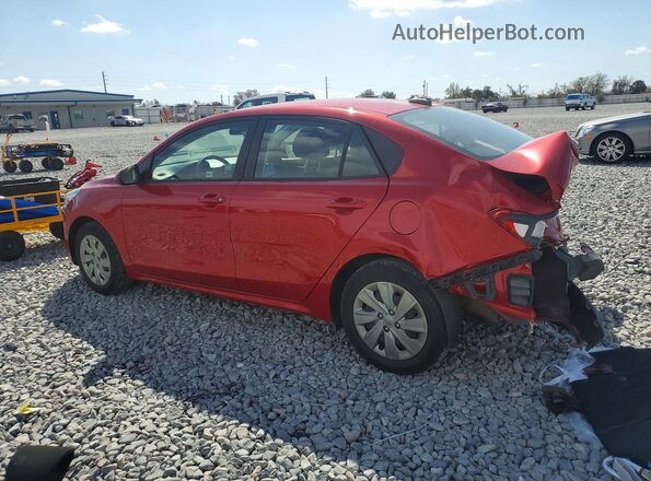 3KPA24AD8LE358479 2020 KIA RIO Красный Задняя левая четверть