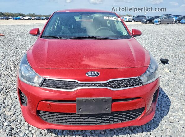 3KPA24AD8LE358479 2020 KIA RIO Красный Вид спереди