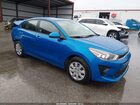 2021 Kia Rio S Blue vin: 3KPA24AD8ME378734