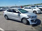 2021 Kia Rio Lx Silver vin: 3KPA24AD8ME404121