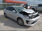 2022 Kia Rio S Silver vin: 3KPA24AD8NE449674