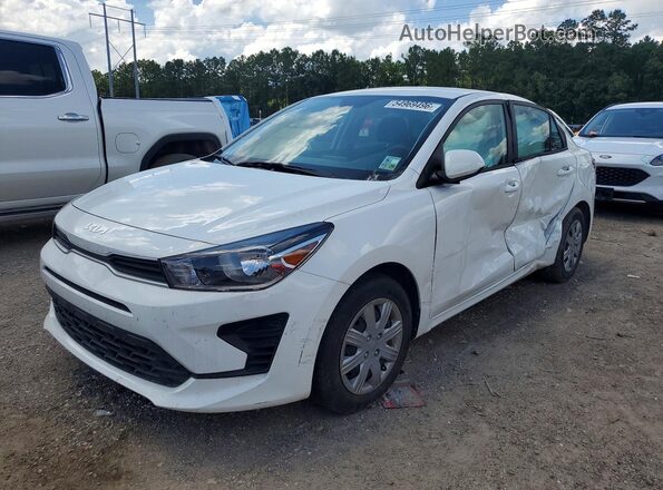 3KPA24AD8PE599111 2023 KIA RIO White Передня ліва чверть
