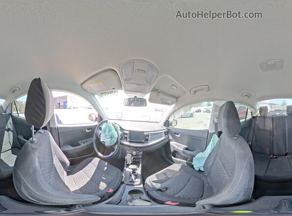 3KPA24AD9LE296963 2020 KIA RIO Silver Вид наклейки з VIN-кодом