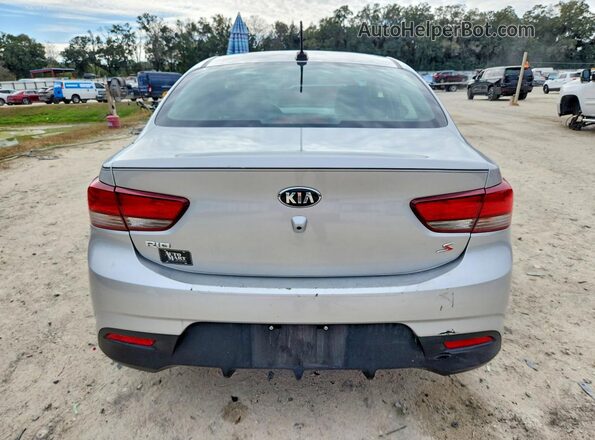 3KPA24ADXLE273997 2020 KIA RIO Silver Հետևի տեսք