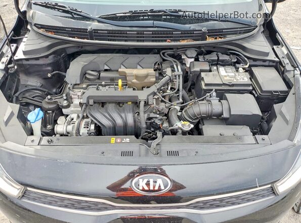 3KPA24ADXLE279847 2020 KIA RIO Черный Вид задней части салона