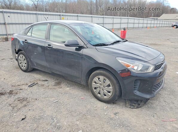 3KPA24ADXLE279847 2020 KIA RIO Черный Передняя правая четверть
