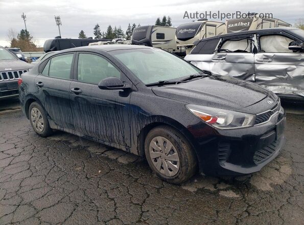 3KPA24ADXLE359245 2020 KIA RIO Black Przód prawy