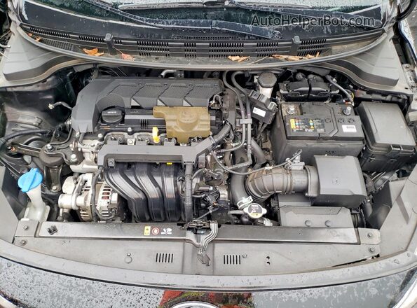 3KPA24ADXLE359245 2020 KIA RIO Black Widok wnętrza z tyłu