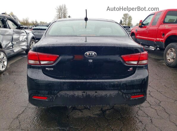 3KPA24ADXLE359245 2020 KIA RIO Black Widok z tyłu