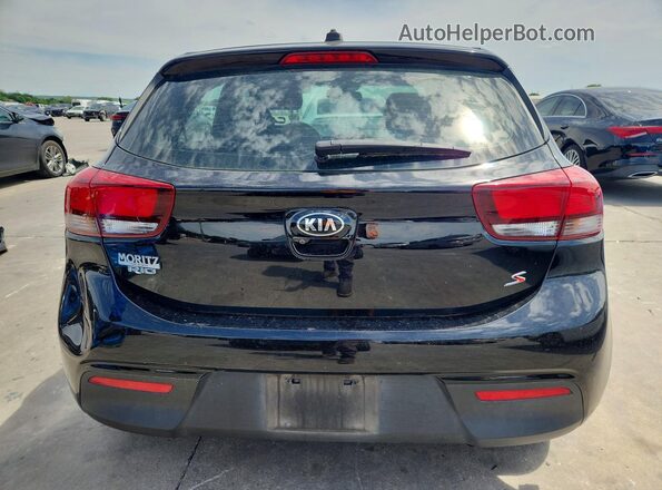 3KPA25AB3JE089552 2018 KIA RIO Черный Вид сзади