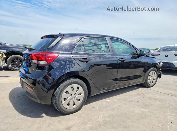 3KPA25AB3JE089552 2018 KIA RIO Черный Задняя правая четверть