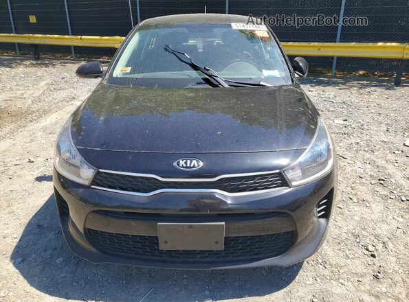 3KPA25AD0LE312313 2020 KIA RIO Black Widok z przodu