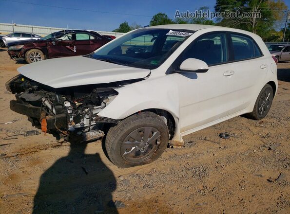 3KPA25AD4LE312153 2020 KIA RIO White Vista tres cuartos delantera izquierda