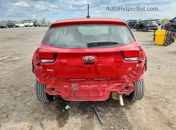 3KPA25AD5LE288817 2020 KIA RIO Красный Вид сзади