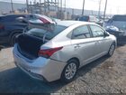 2018 Hyundai Accent Se Silver vin: 3KPC24A30JE014237