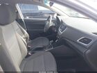 2018 Hyundai Accent Se Silver vin: 3KPC24A30JE014237