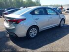 2018 Hyundai Accent Se Silver vin: 3KPC24A30JE034004