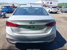 2018 Hyundai Accent Se Silver vin: 3KPC24A30JE034004