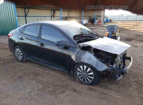 3KPC24A30KE055260 2019 HYUNDAI ACCENT Черный Передняя правая четверть